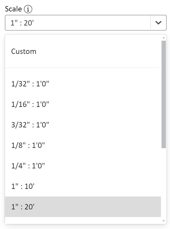 1.1.2 Drawing Overlay - Scale – cmBuilder Support